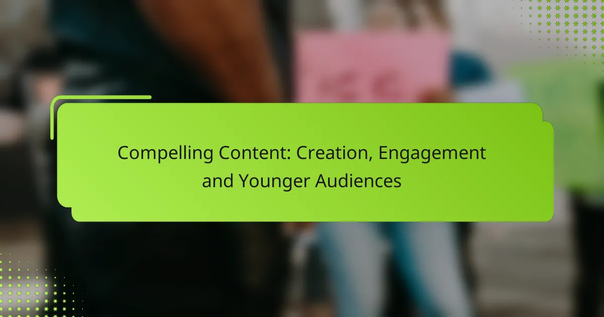 Compelling Content: Creation, Engagement and Younger Audiences