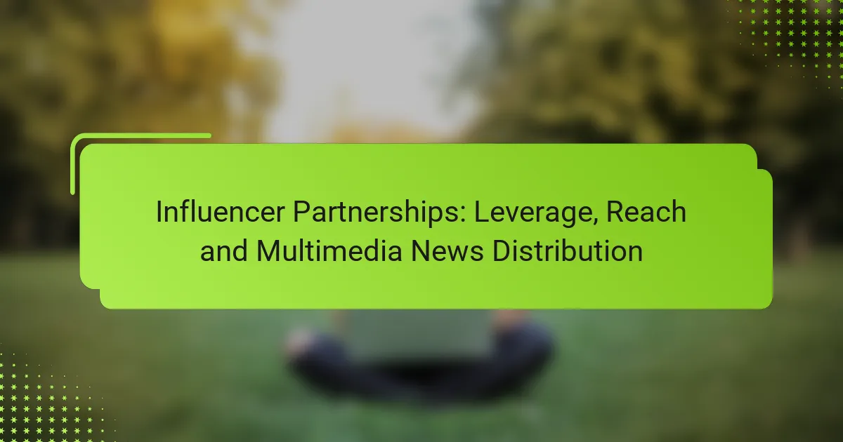 Influencer Partnerships: Leverage, Reach and Multimedia News Distribution